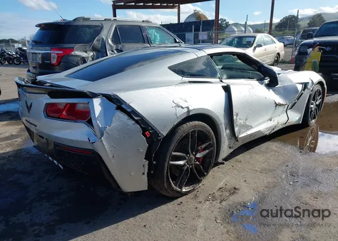 2014 Chevrolet Corvette Stingray Z51 from USA, damaged, VIN 1G1YL2D75E5113376